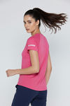 Zelocity Quick Dry Relaxed Top - Pink Yarrow — thumbnail 3